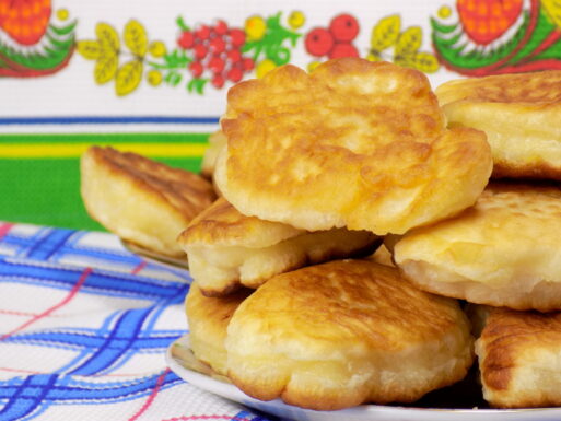 оладьи на кефире