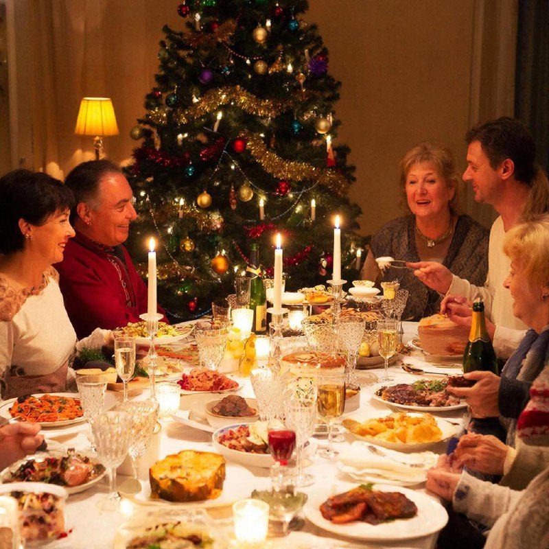 Подсчитана средняя цена новогоднего меню