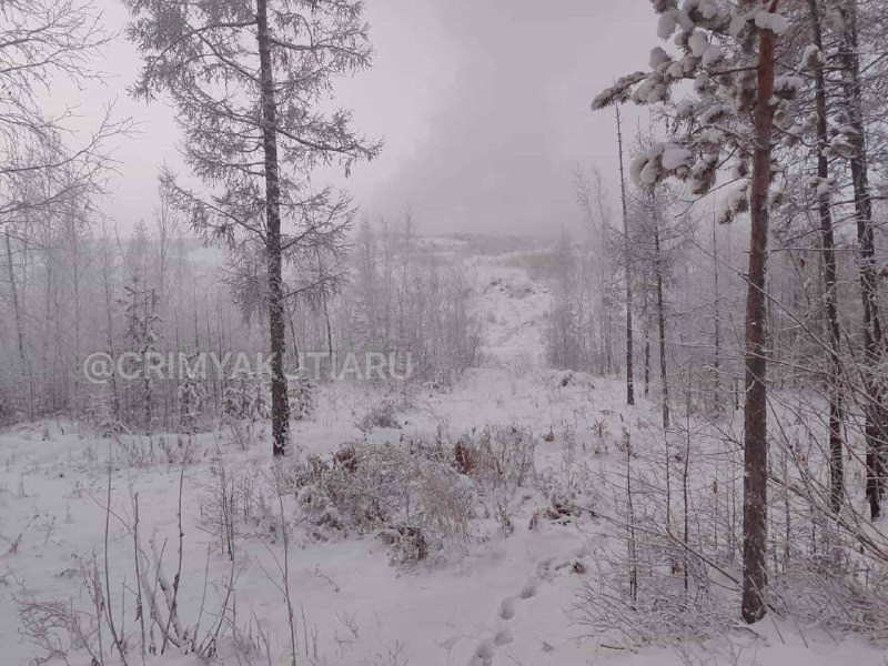 В разгар морозов горит городская свалка!