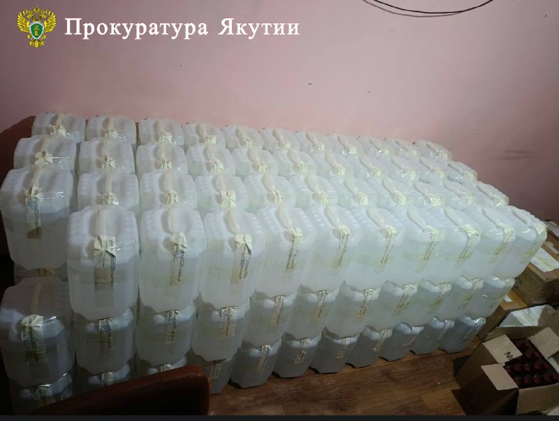 Накрылась фабрика поддельного алкоголя в гараже