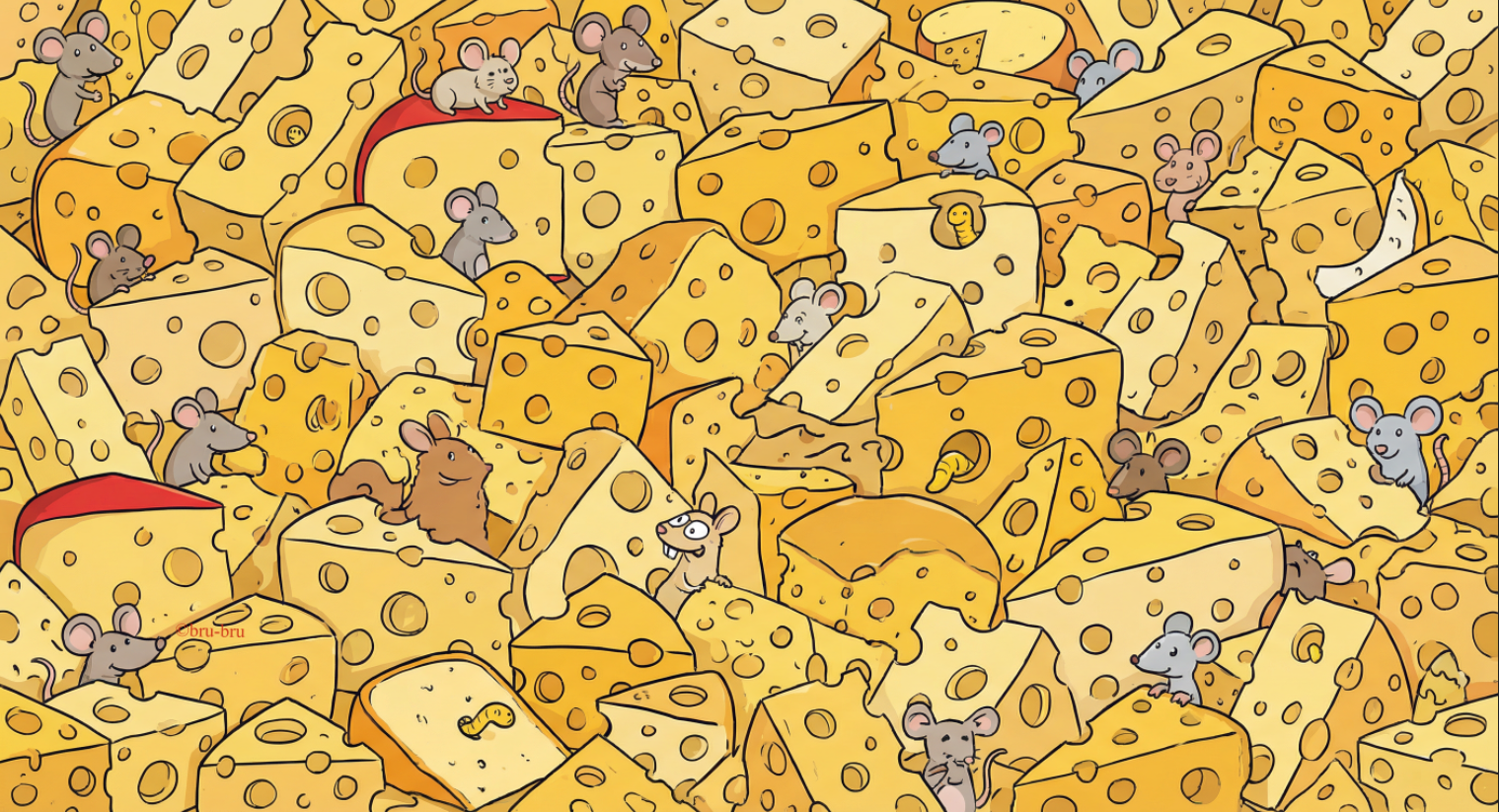 Найди червячка на картинке: Задачка для мозга!