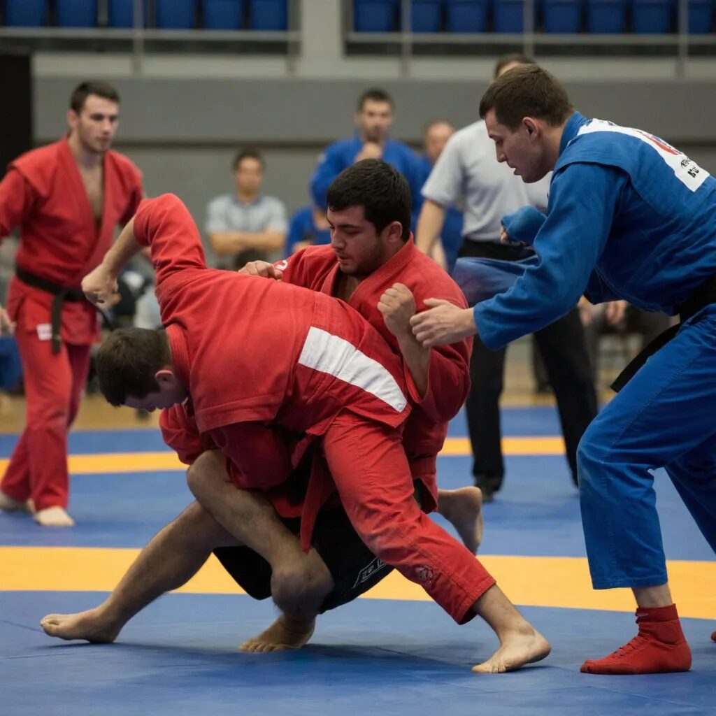 Российские самбисты будут выступать под родным флагом