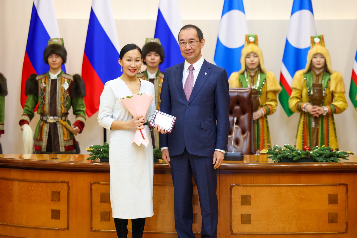 Отличившимся якутянам вручили госнаграды