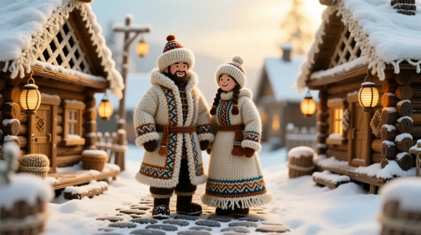 Якутяне увлеклись созданием миров из пряжи и конструкторов