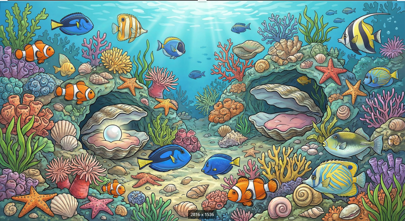 Найди морскую звезду: Не каждый мозг справится!