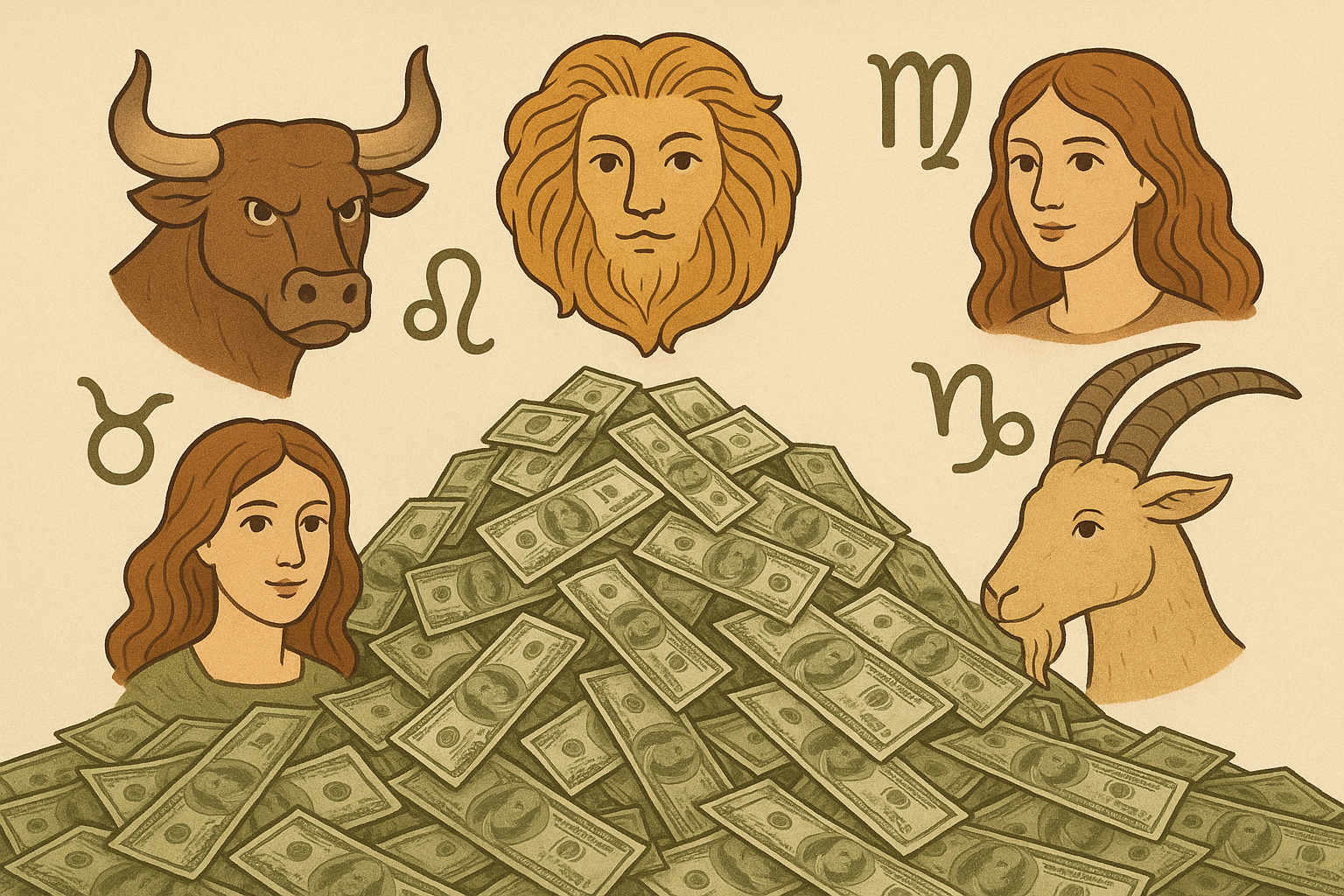 4 знака зодиака и богатство