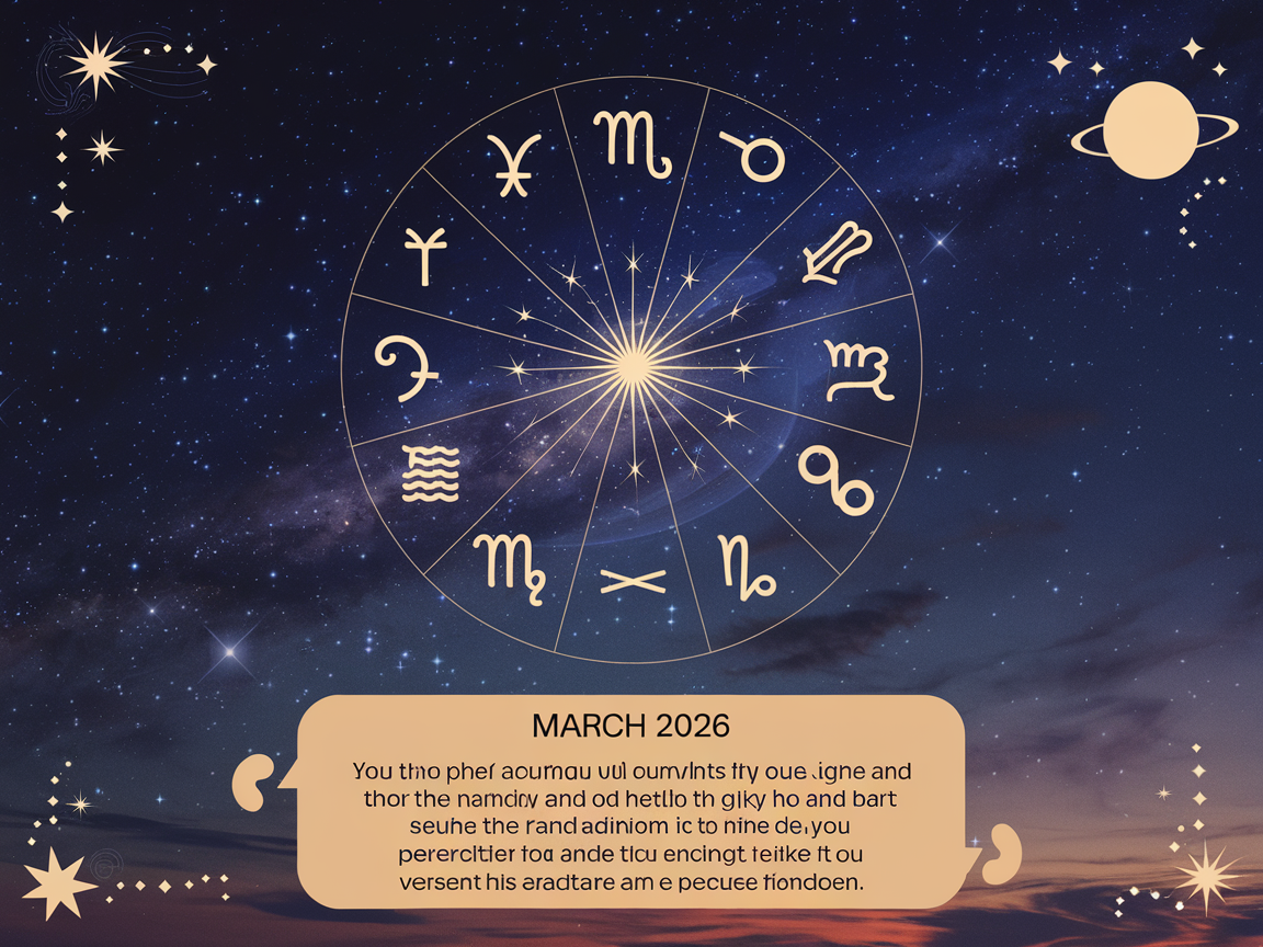 гороскоп на март