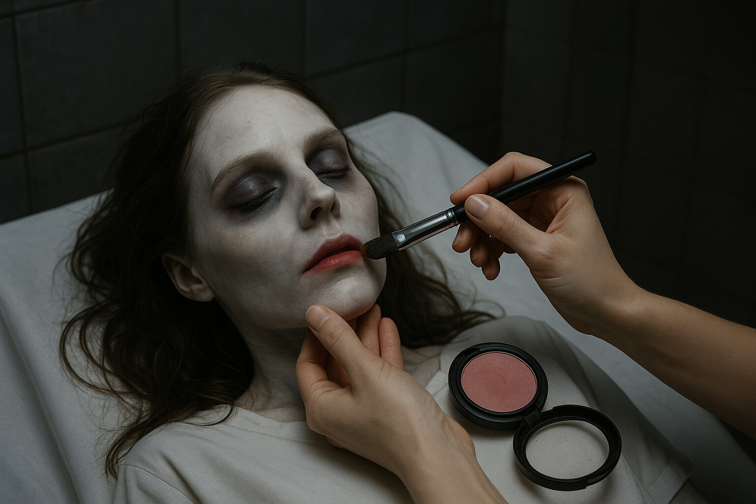 Я делаю макияж мёртвым